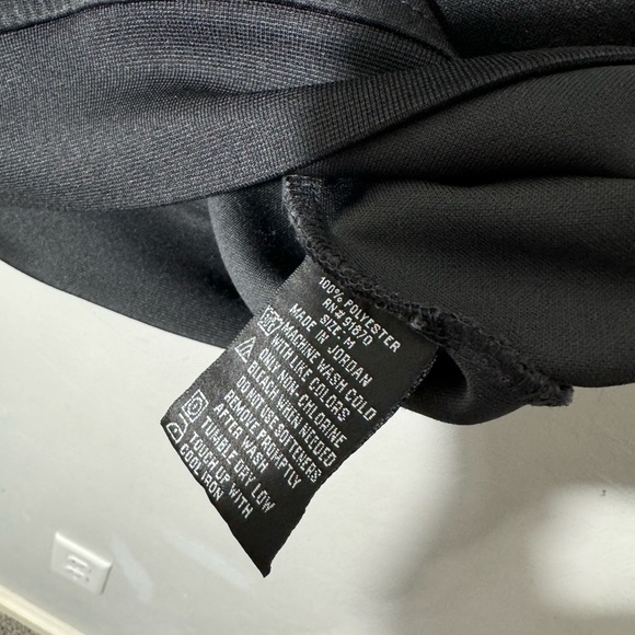 Pebble Beach Men's Performance 1/4 Zip‎ Pullover Golf Vest Medium Black - Picture 3 of 5